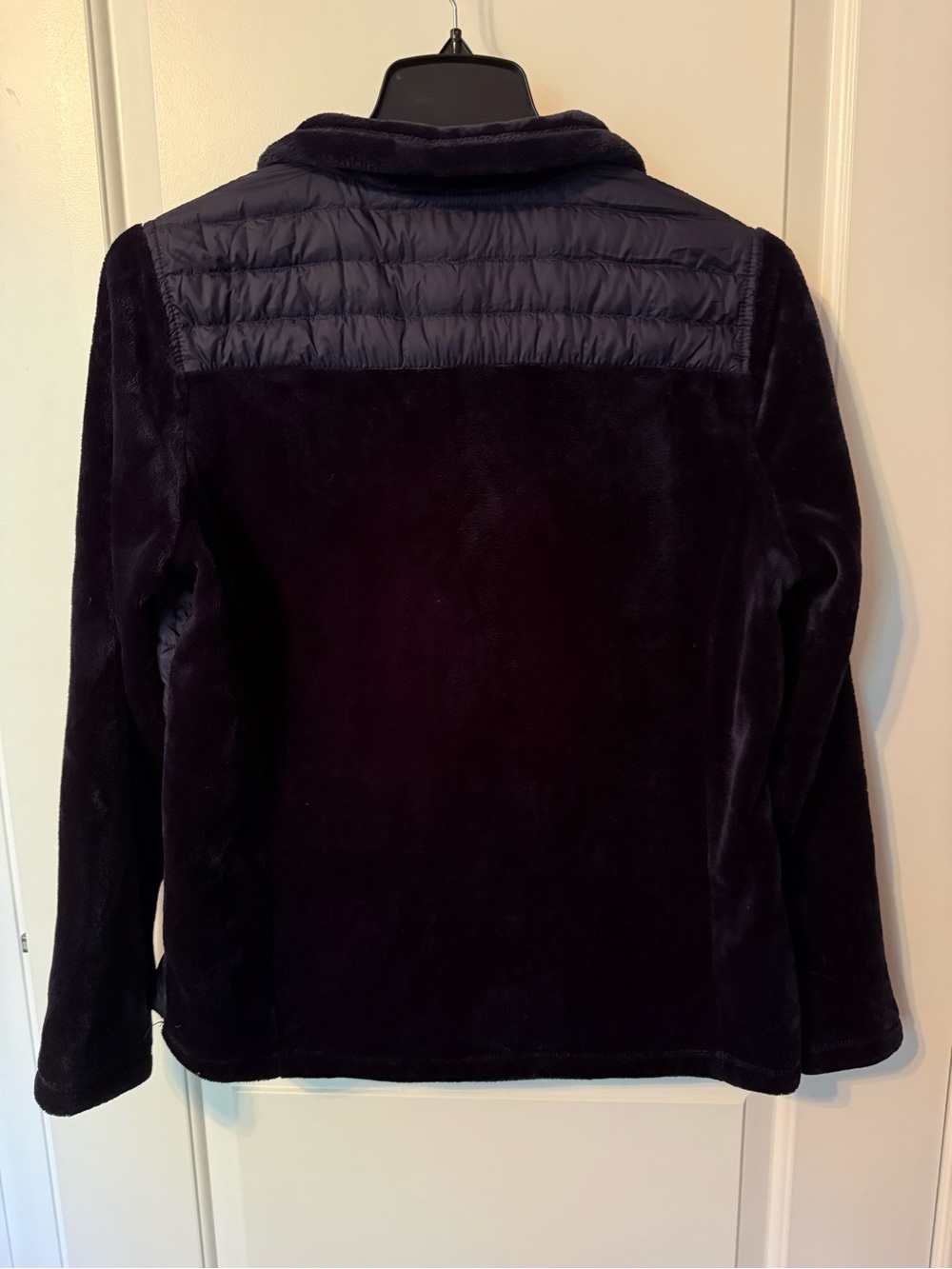 32 Degree Heat Women's Navy Quilted Hybrid Jacket Large - Picture 7 of 7
